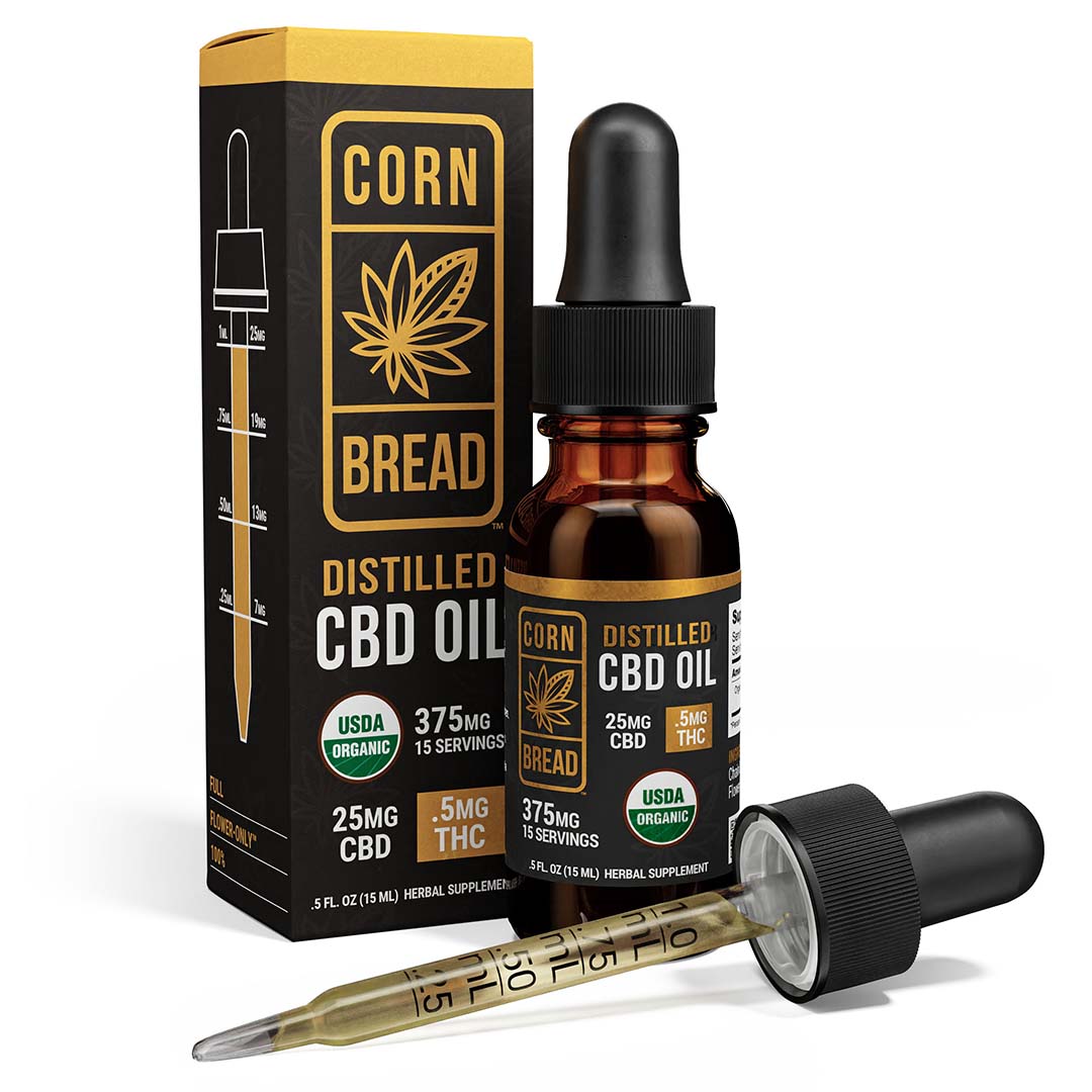 Distilled USDA Organic CBD Oil