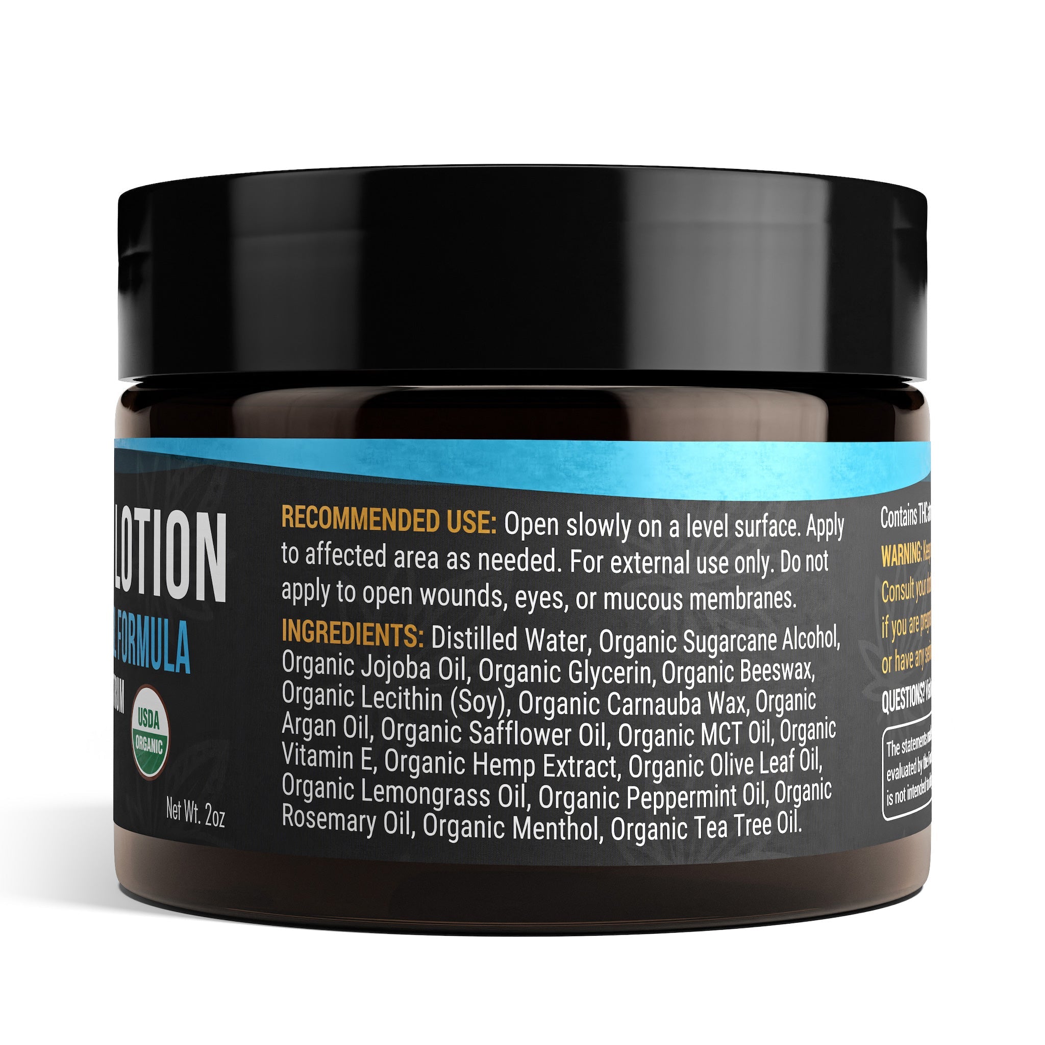 CBD Lotion + Menthol