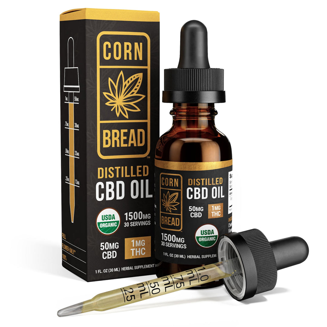 Distilled USDA Organic CBD Oil